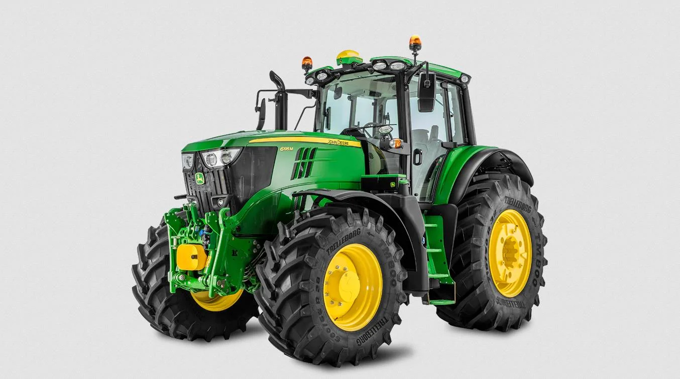 John Deere 4wd Tractors 6195m
